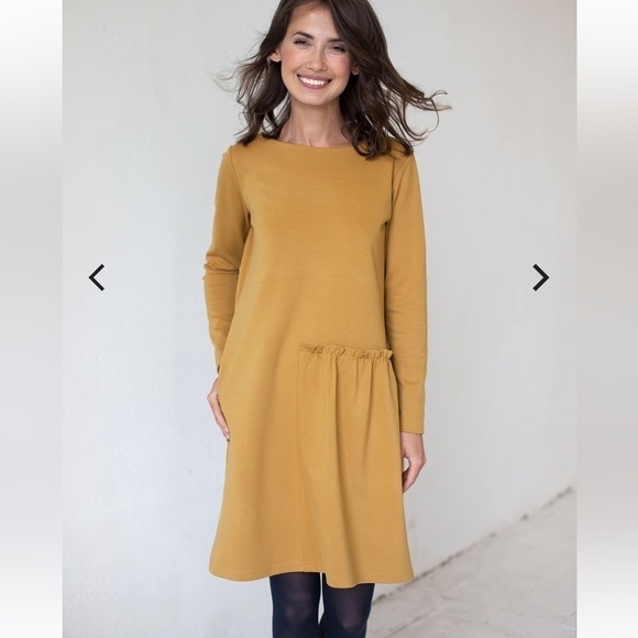 💙LeMuse,CUTE Tunic or Dress,Navy Blue, Like New, Excellent Quality,Size XS - Picture 5 of 16